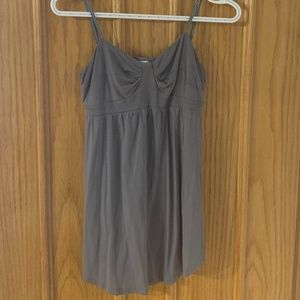 Wilfred (from Aritzia) grey flowy tank